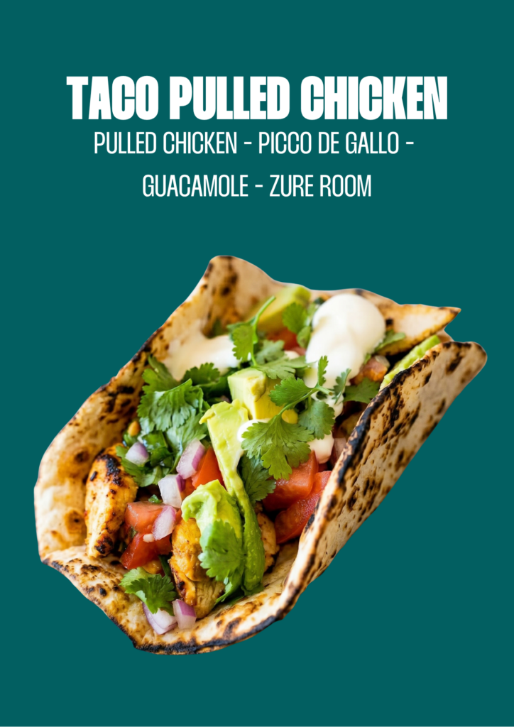 Taco pulled chicken